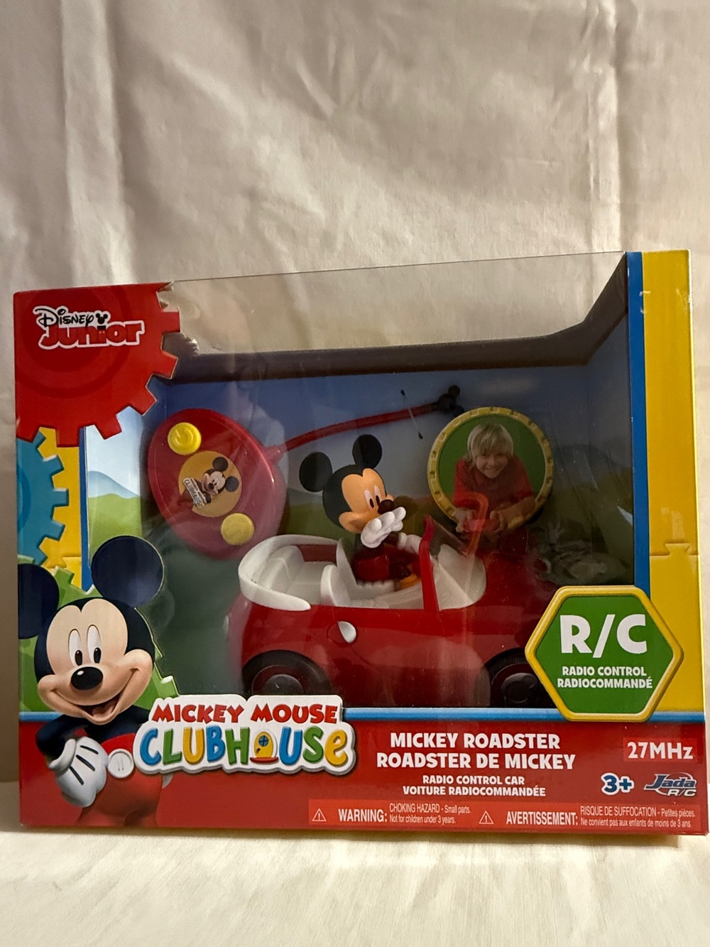 Disney Mickey Mouse Red Roadster RC Car